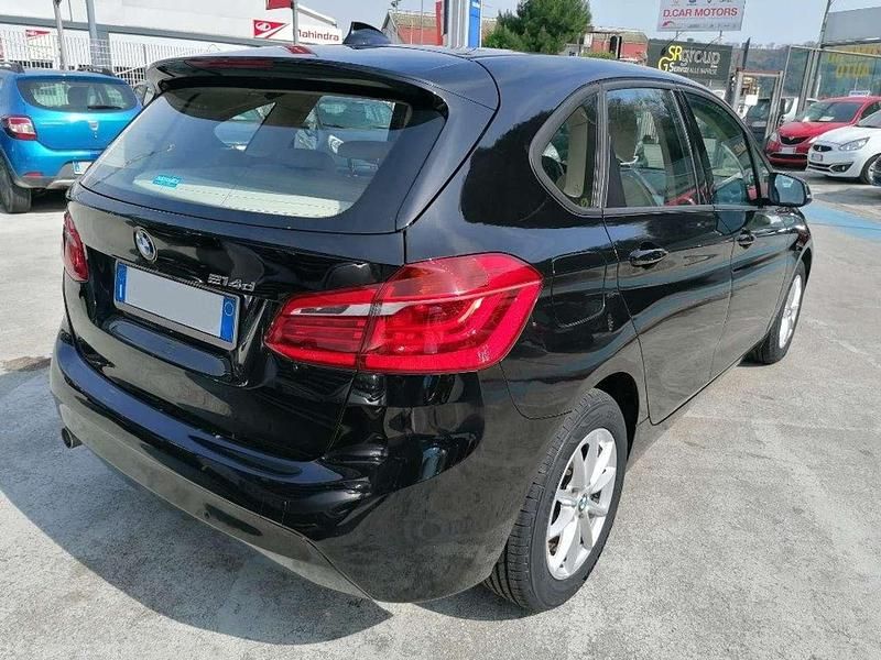 Usata BMW 214 Active Tourer Advantage 95 CV (69 kW) 2016 Nero Monovolume