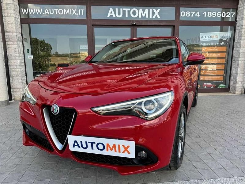 Usata Alfa Romeo Stelvio Business 190 CV (139 kW) 2019 Rosso SUV