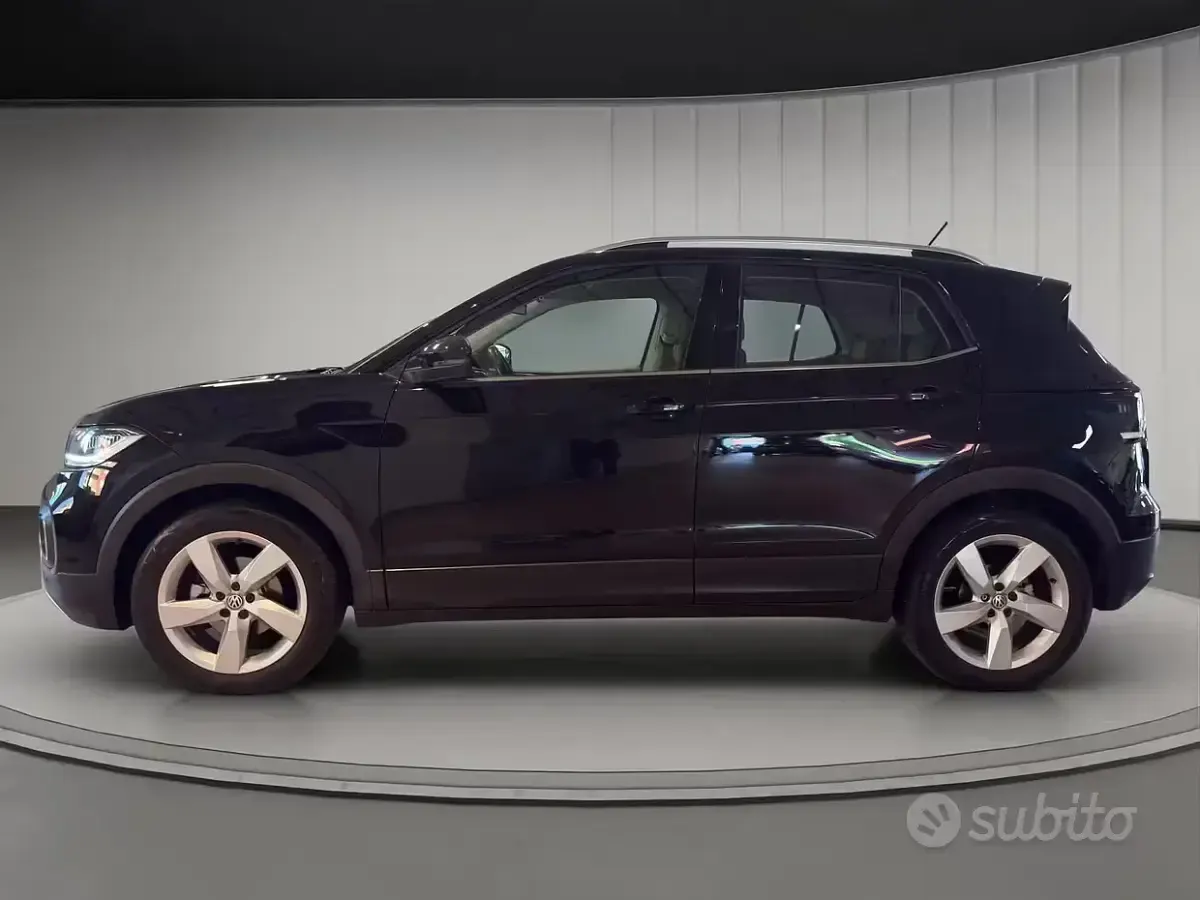Usata VW T-Cross Advance 116 CV (85 kW) 2019 Nero SUV