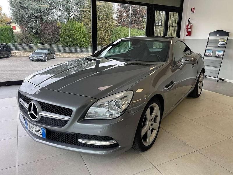 Grigio Usata 2014 Mercedes SLK200 Premium Cabrio | 15.900 € (Buon prezzo) - Immagine 1/4