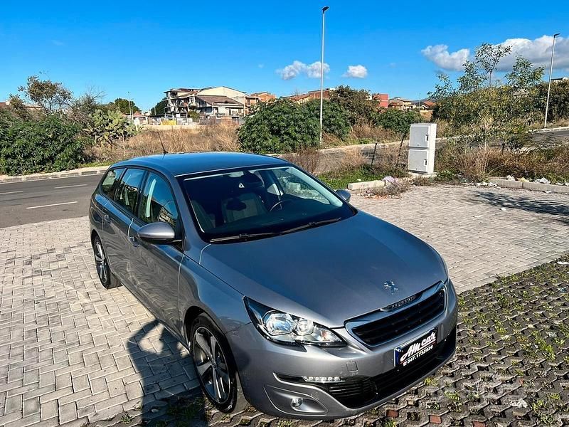 Usata Peugeot 308 GT-line 120 CV (88 kW) 2017 Grigio Station wagon
