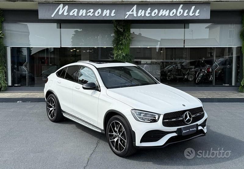 Bianco Usata 2023 Mercedes GLC220 Premium Plus Coupé | 52.900 € (Buon prezzo) - Immagine 1/4
