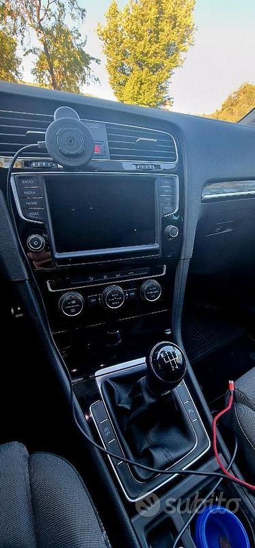 Usata VW Golf VII 110 CV (80 kW) 2016 Bianco Berlina