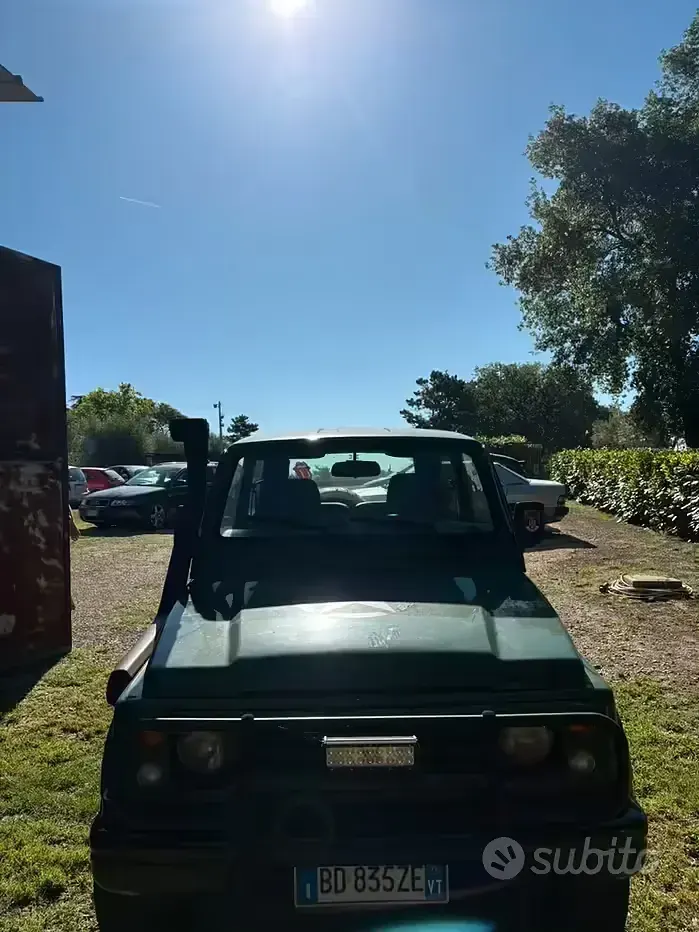 Usata Suzuki Samurai 63 CV (46 kW) 1999 Verde SUV
