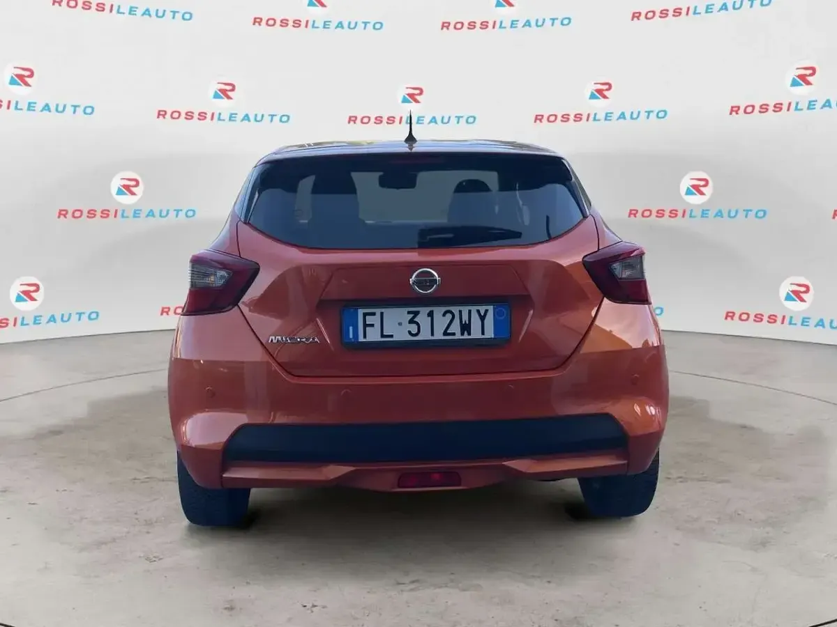Usata Nissan Micra 90 CV (66 kW) 2017 Arancione Utilitaria
