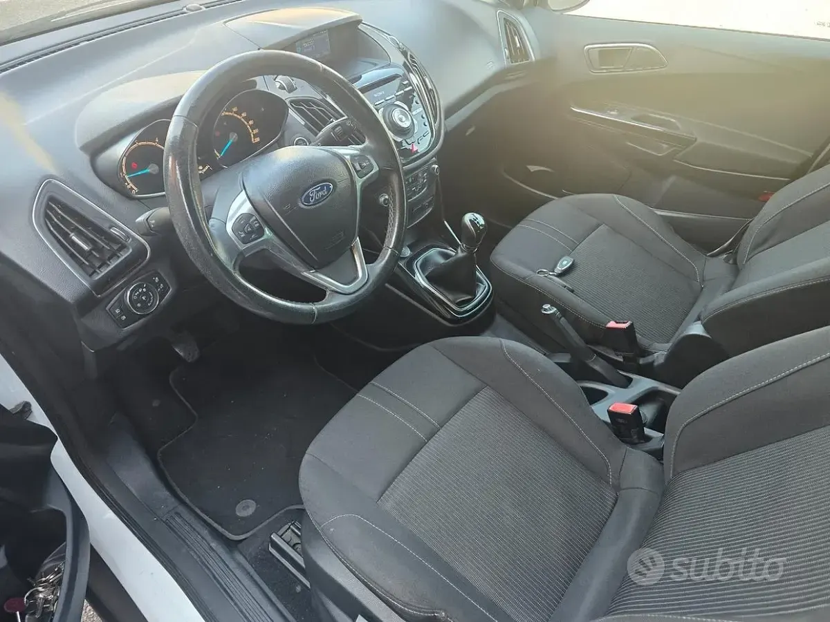 Usata Ford B-MAX Titanium 75 CV (55 kW) 2014 Bianco Monovolume