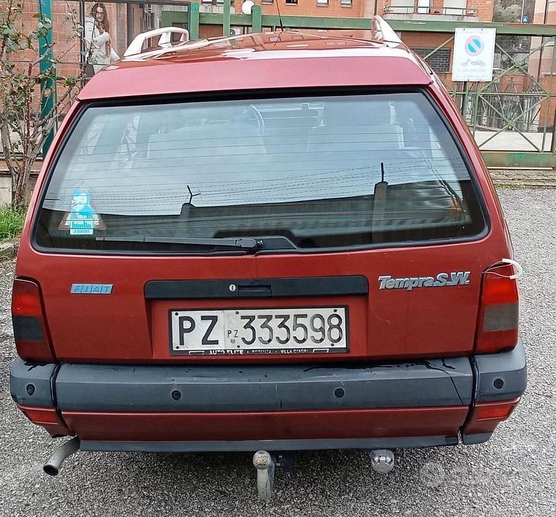 Usata Fiat Tempra 1993 Rosso Station wagon