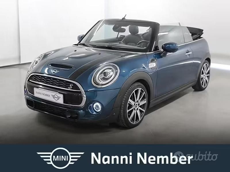 Usata Mini Cooper S Cabriolet 192 CV (141 kW) 2020 Blu/azzurro Cabrio