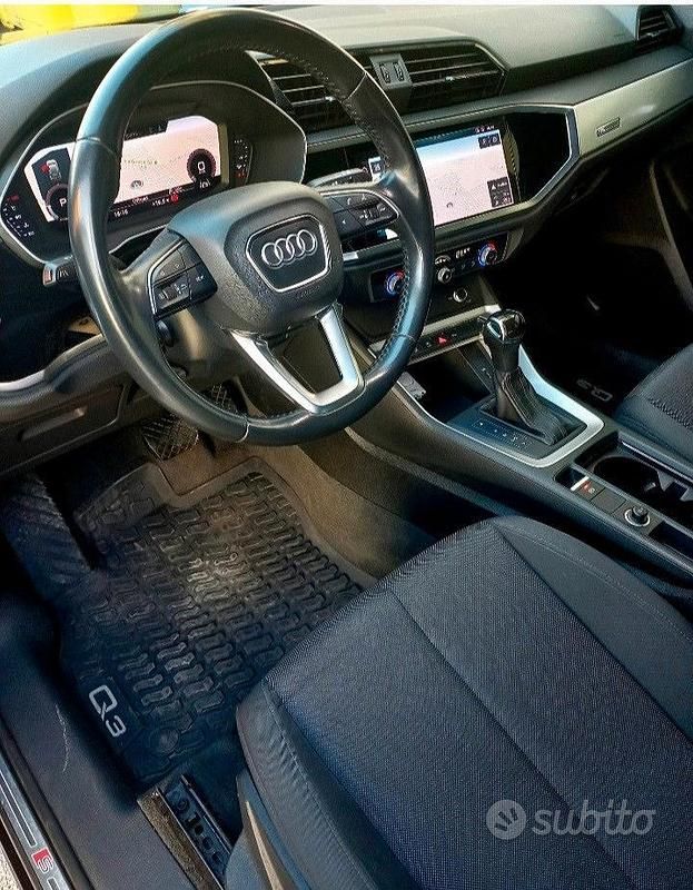 Usata Audi Q3 S-Line 150 CV (110 kW) 2019 Nero SUV