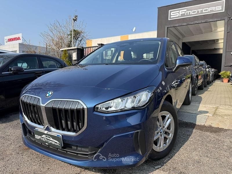 Usata BMW 218 Active Tourer Sport Line 150 CV (110 kW) 2022 Blu/azzurro Monovolume