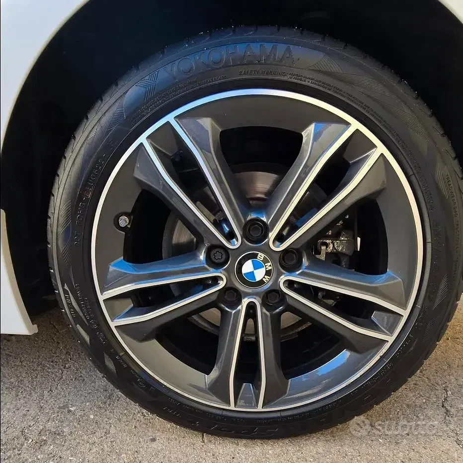 Usata BMW 116 Sport Line 116 CV (85 kW) 2021 Bianco Utilitaria