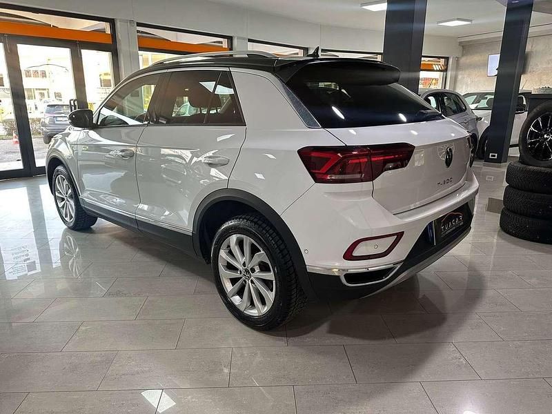 Usata VW T-Roc Style 110 CV (80 kW) 2022 Bianco SUV