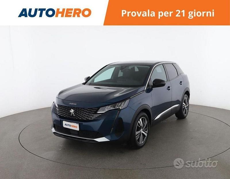 Usata Peugeot 3008 Allure 130 CV (95 kW) 2022 Blu SUV