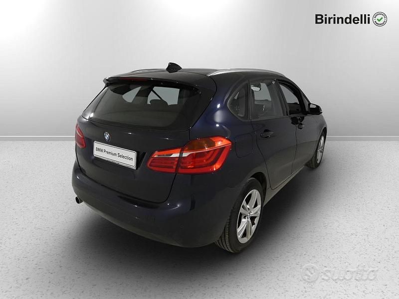 Usata BMW 218 Active Tourer Advantage 150 CV (110 kW) 2017 Blu Monovolume
