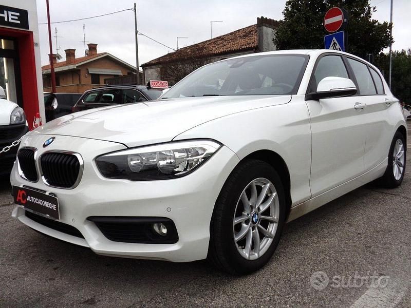 Usata BMW 116 Efficient Dynamics 116 CV (85 kW) 2018 Bianco Utilitaria
