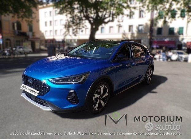 Usata Ford Focus Active X 116 CV (85 kW) 2024 Azzurro Berlina