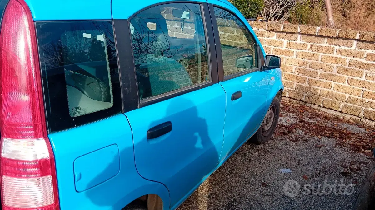 Usata Fiat Panda 54 CV (39 kW) 2008 Blu Utilitaria