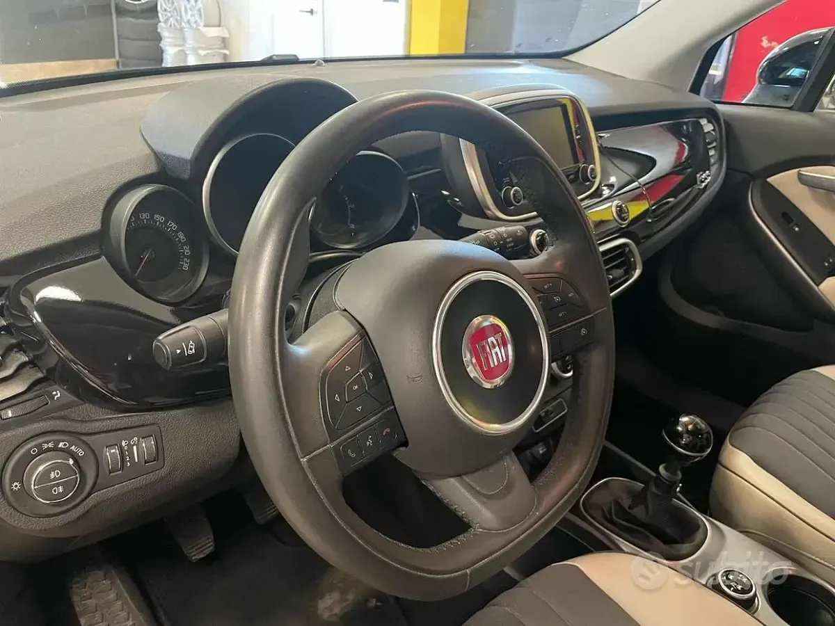 Usata Fiat 500X Lounge 120 CV (88 kW) 2017 Nero SUV