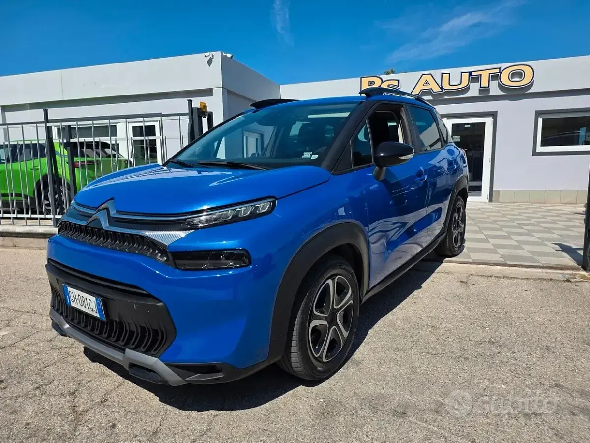 Usata Citroën C3 Aircross Shine 120 CV (88 kW) 2022 Blu SUV