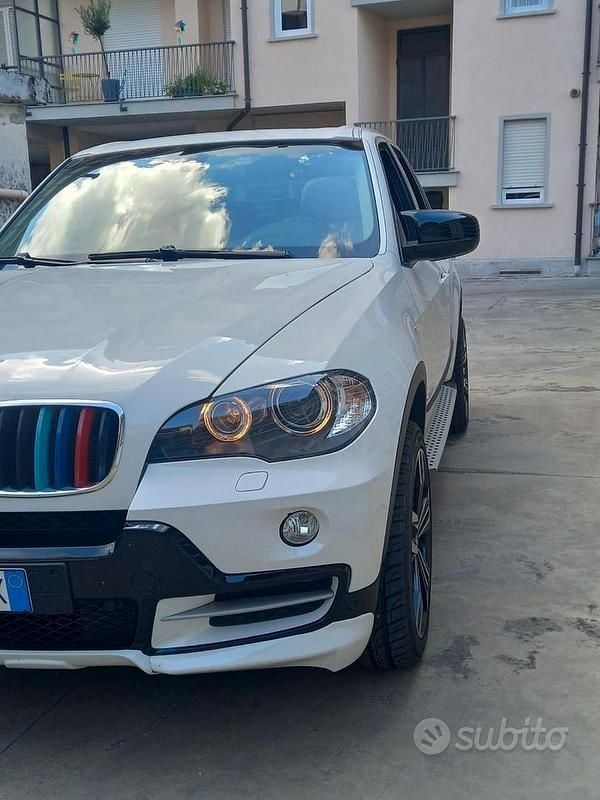 Usata BMW X5 286 CV (210 kW) 2009 Bianco SUV