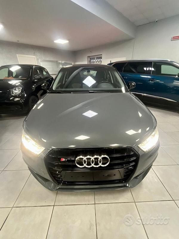 Usata Audi A1 Design 95 CV (69 kW) 2017 Grigio Utilitaria