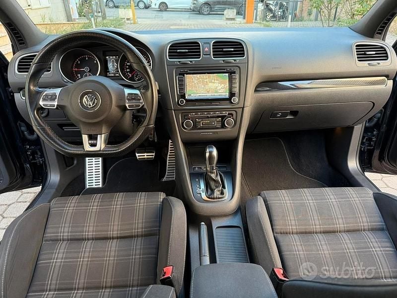 Usata VW Golf VI GTD 170 CV (125 kW) 2011 Nero Utilitaria