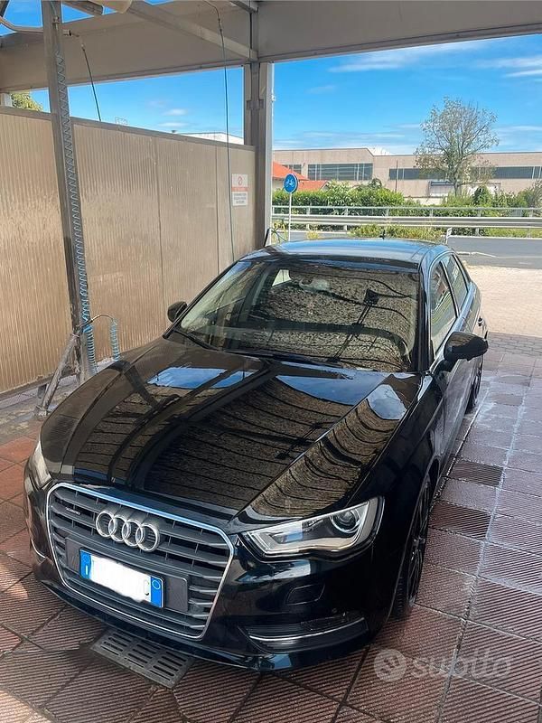 Usata Audi A3 Attraction 180 CV (132 kW) 2015 Nero Berlina