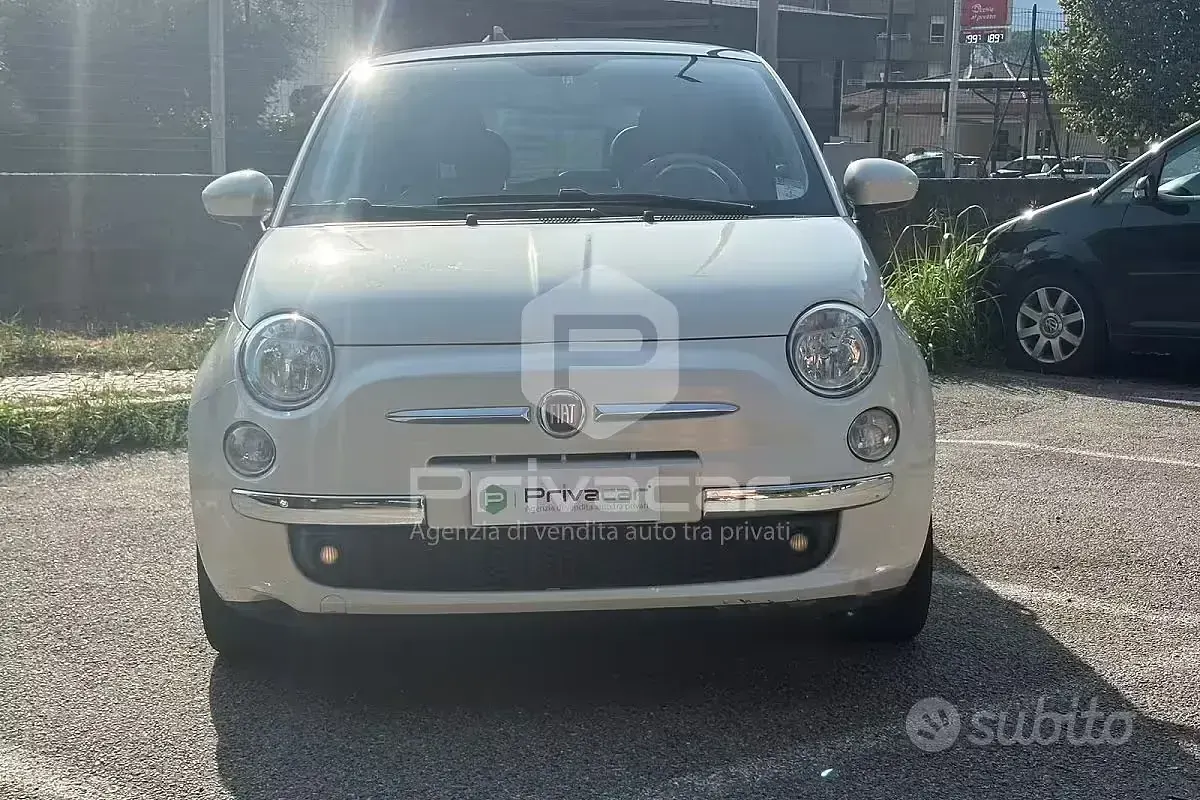 Usata Fiat 500 Lounge 69 CV (50 kW) 2013 Bianco Utilitaria