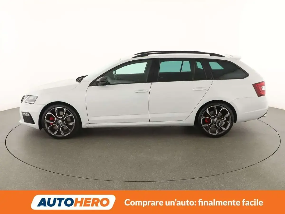 Usata Skoda Octavia RS 245 CV (180 kW) 2019 Bianco Station wagon