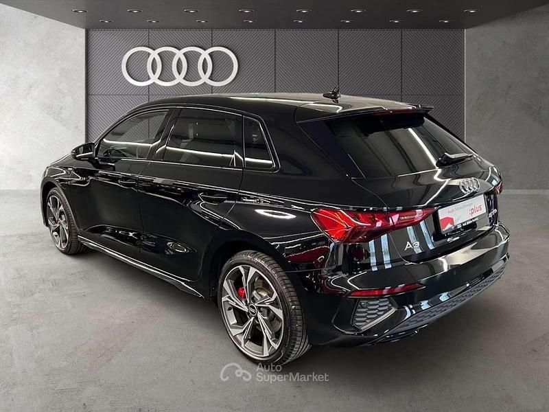 Usado Audi A3 S-Line 150 CV (110 kW) 2022 Negro Berlina