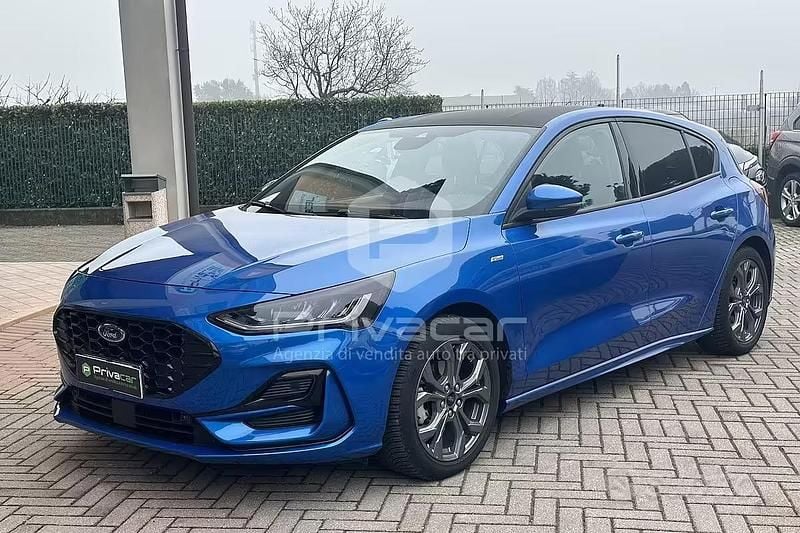 Usata Ford Focus ST-Line X 125 CV (91 kW) 2023 Blu Utilitaria