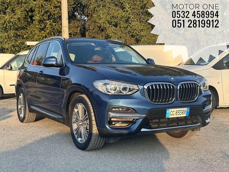 Usata BMW X3 Luxury Line 190 CV (139 kW) 2021 Blu/azzurro SUV