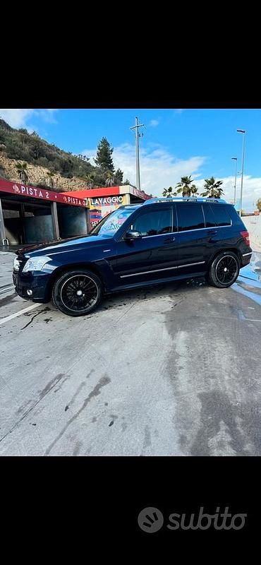 Usata Mercedes GLK200 143 CV (105 kW) 2011 Blu SUV