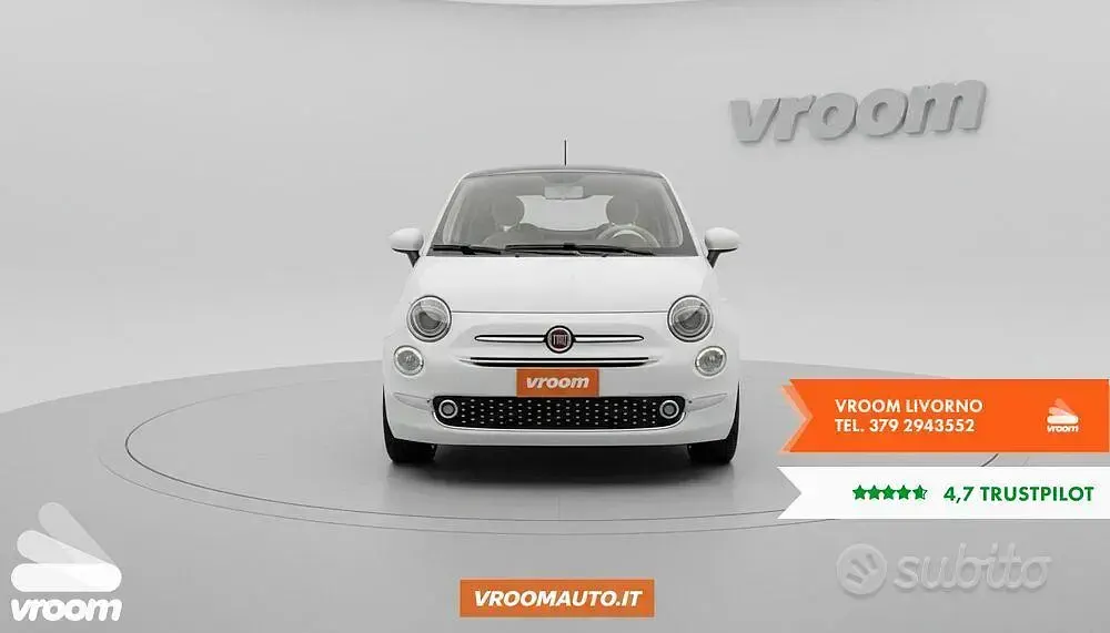 Usata Fiat 500 Riva 95 CV (69 kW) 2016 Bianco Utilitaria