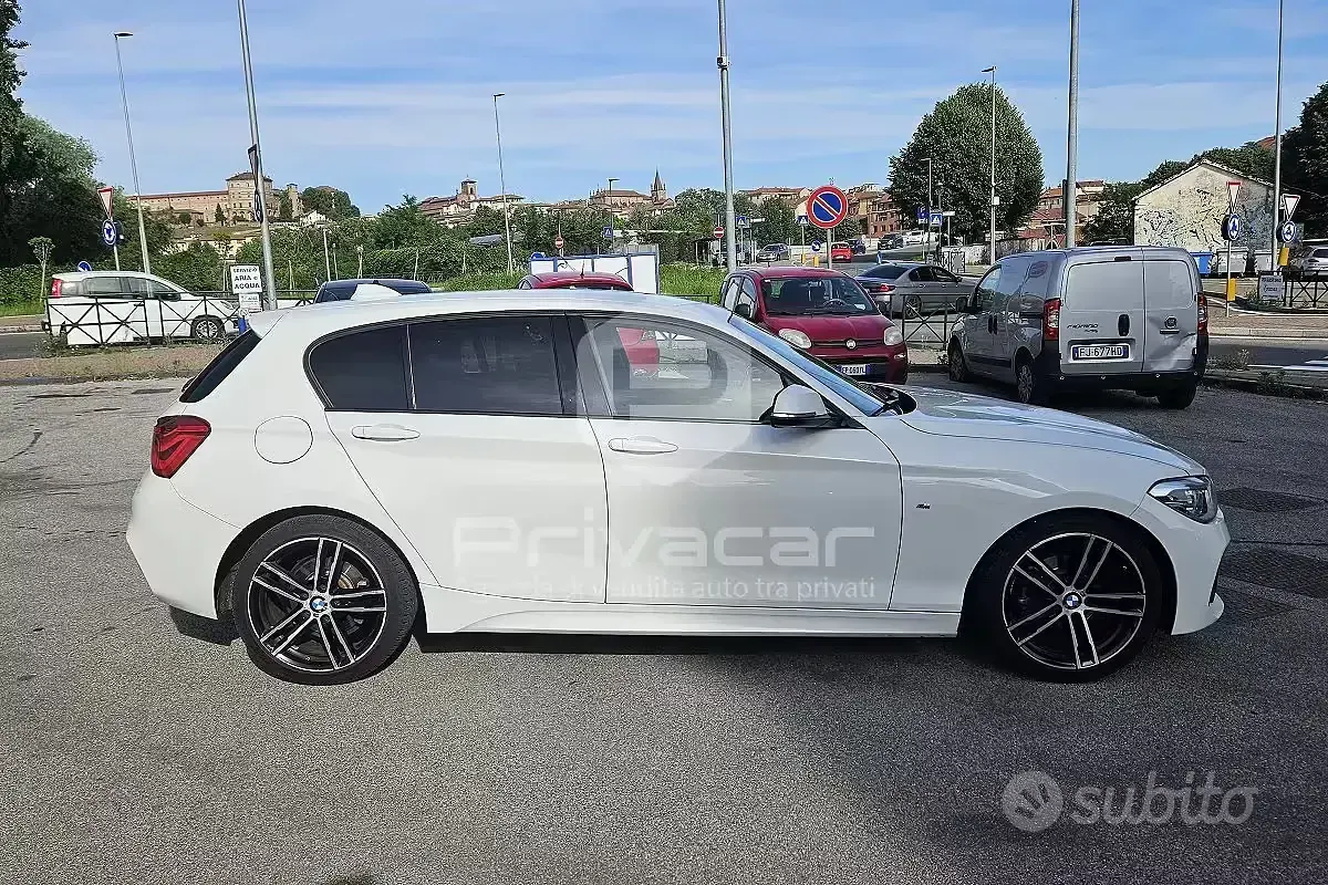 Usata BMW 116 M Sport 116 CV (85 kW) 2017 Bianco Utilitaria