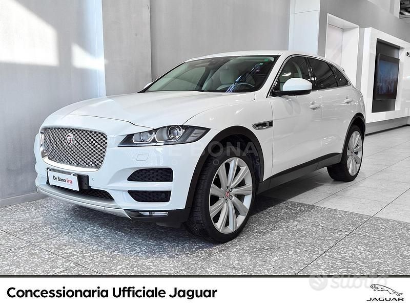 Usata Jaguar F-Pace Prestige 241 CV (177 kW) 2018 Bianco SUV