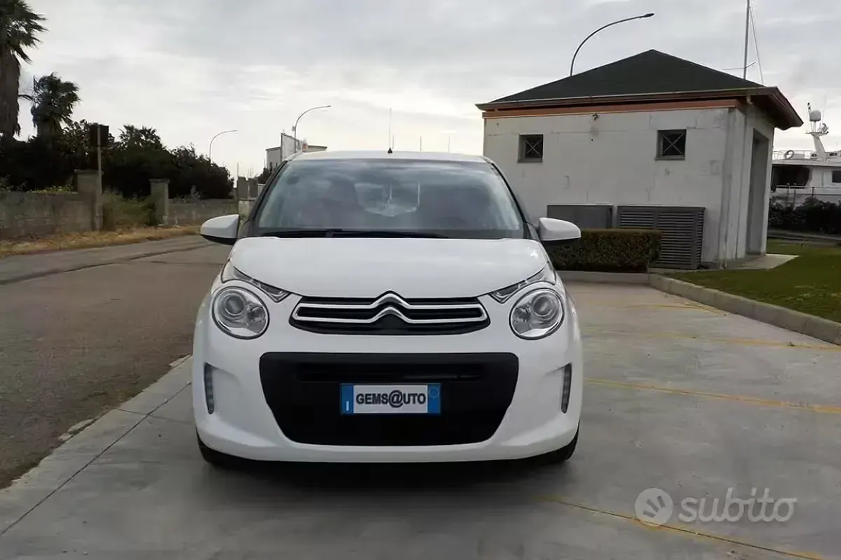 Begagnad Citroën C1 Feel 82 HK (60 kW) 2017 Vit Halvkombi