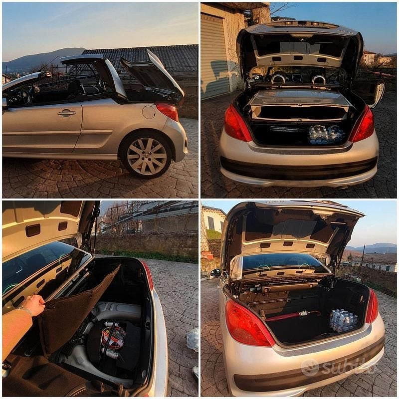 Usata Peugeot 207 150 CV (110 kW) 2008 Grigio Cabrio