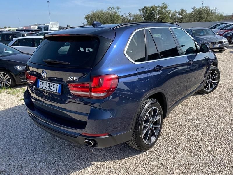 Usata BMW X5 Luxury Line 231 CV (169 kW) 2017 Blu SUV