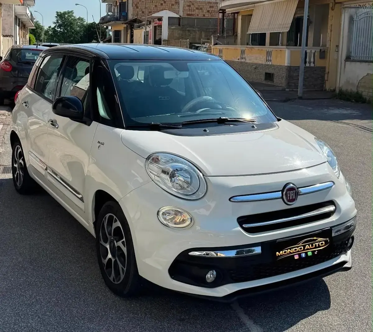 Usata Fiat 500L Lounge 95 CV (69 kW) 2018 Bianco Monovolume