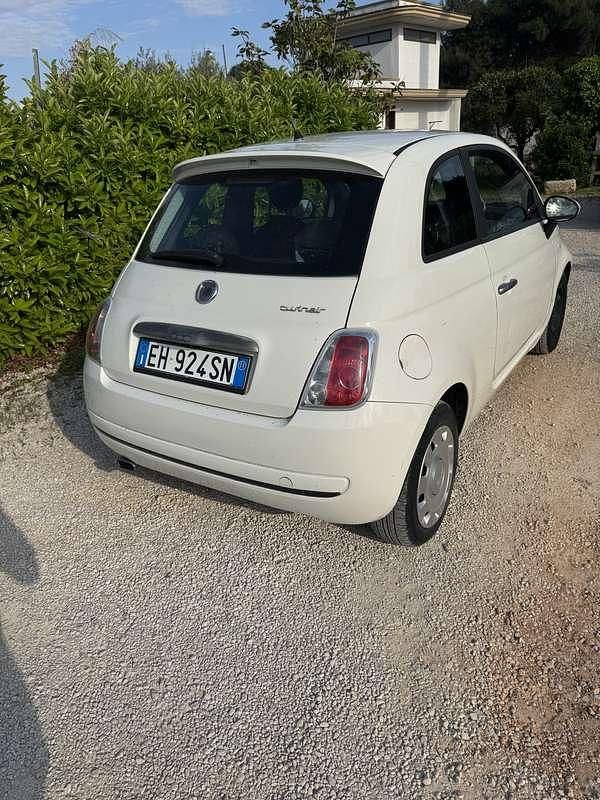 Usata Fiat 500 86 CV (63 kW) 2011 Bianco Utilitaria
