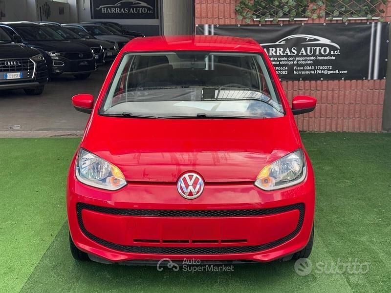 Usata VW up! take up! 68 CV (50 kW) 2014 Rosso Utilitaria