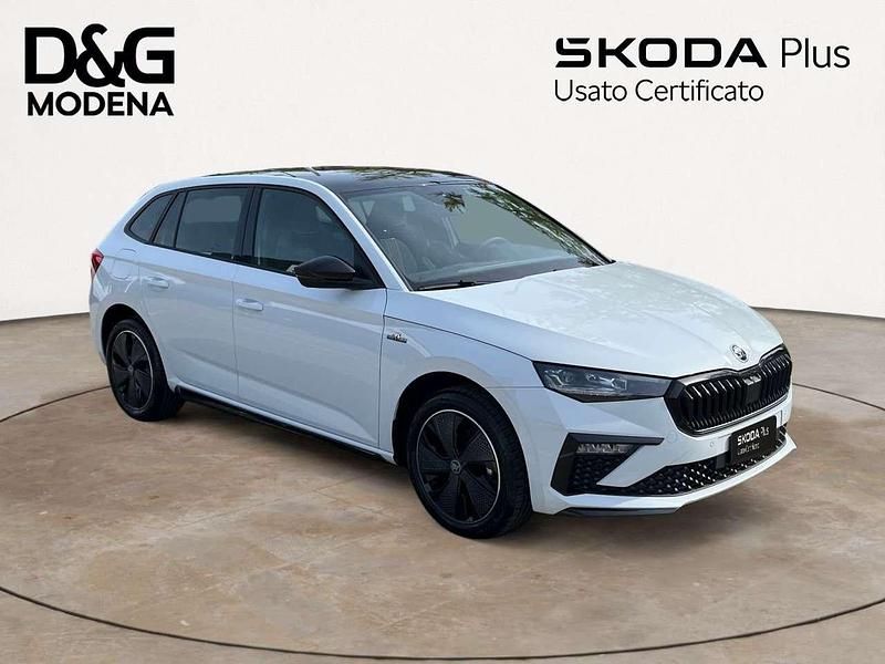 Ny Skoda Scala Monte Carlo 116 HK (85 kW) 2025 Hvid Hatchback