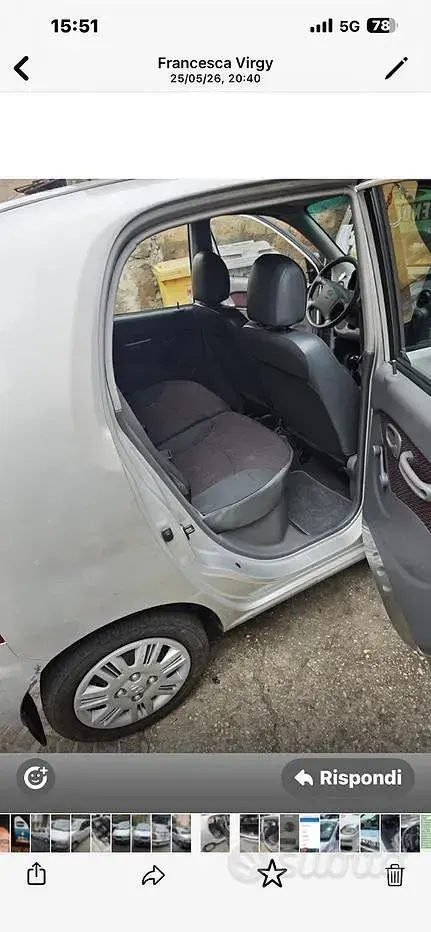 Usata Hyundai Atos 59 CV (43 kW) 2006 Grigio Utilitaria