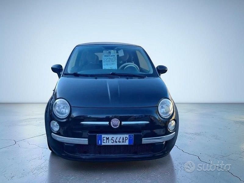 Usata Fiat 500C Rock 84 CV (61 kW) 2012 Nero Cabrio