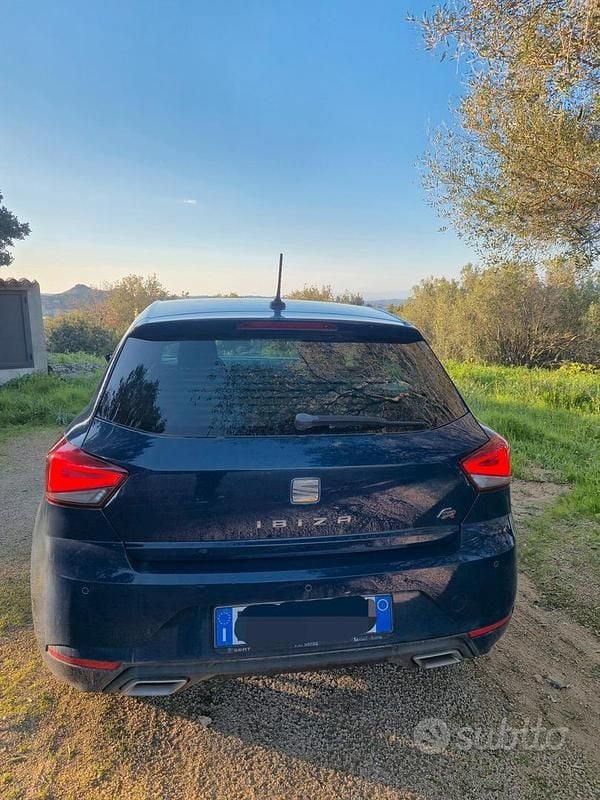Usata Seat Ibiza FR 95 CV (69 kW) 2019 Blu Utilitaria