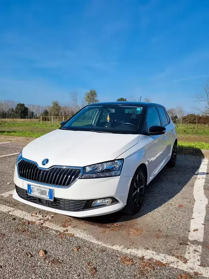 Usata Skoda Fabia 95 CV (69 kW) 2021 Bianco Utilitaria
