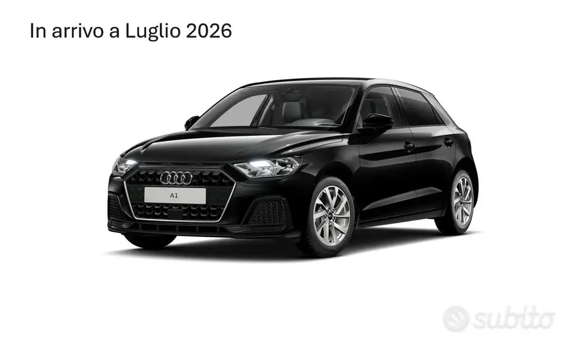 Usata Audi A1 Sportback Business 116 CV (85 kW) 2025 Nero Utilitaria