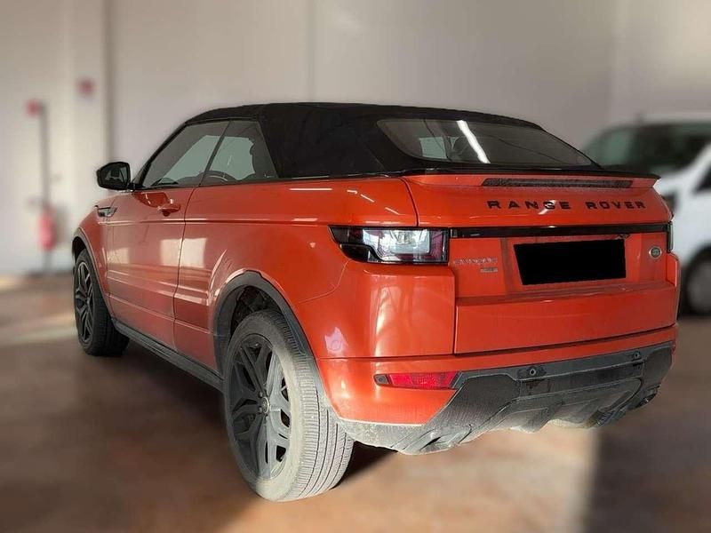 Usata Land Rover Range Rover evoque HSE Dynamic 179 CV (131 kW) 2017 Arancio solar metal. Cabrio