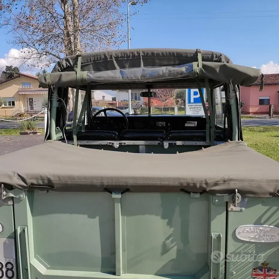 Usata Land Rover 88 1980 Verde Cabrio